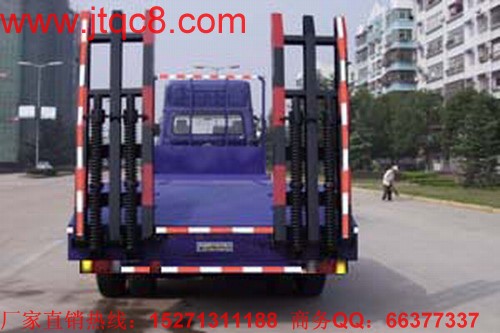 前四后八平板運(yùn)輸車(chē)拖車(chē)