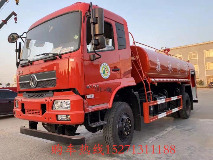 東風(fēng)天錦四驅(qū)10噸消防水車(chē)